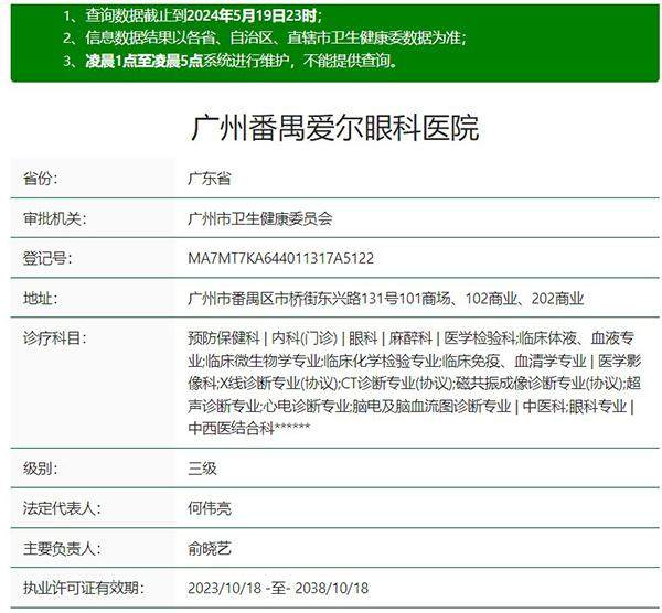 广州番禺爱尔眼科医院